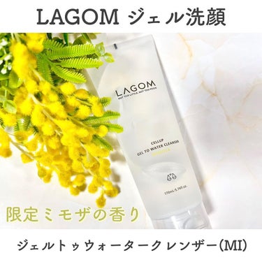 ジェルトゥウォーター クレンザー (MI)/LAGOM /クレンジングジェルを使ったクチコミ（2枚目）