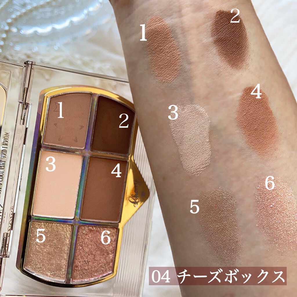 レトロマグネティック アイシャドウパレット/FlowerKnows/アイシャドウパレットを使ったクチコミ(6枚目)