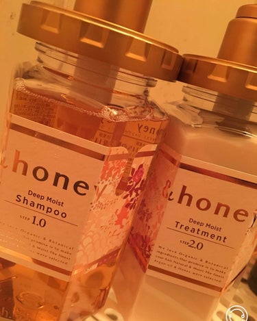 ディープモイスト シャンプー1.0／ヘアトリートメント2.0/&honey/シャンプー・コンディショナーを使ったクチコミ（1枚目）