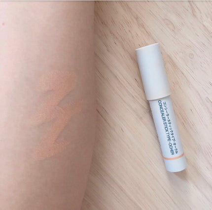 無印良品 コンシーラー スティックタイプのクチコミ「無印良品 
コンシーラー スティックタイプ オークル
カバー力のある
スティックタイプのコン.....」(3枚目)