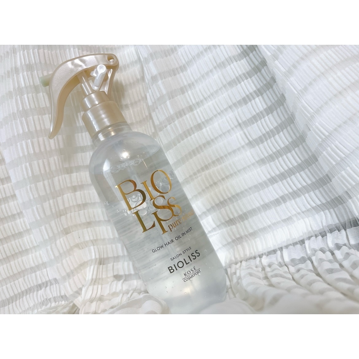 SS ビオリス ピュアレタッチ グロウヘア オイルインミスト/SSビオリス/アウトバストリートメントを使ったクチコミ（1枚目）