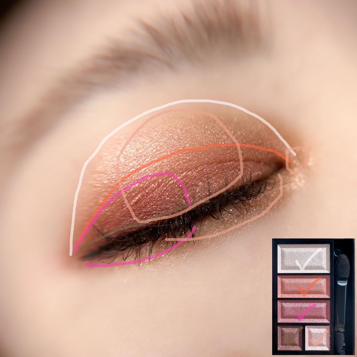 ショコラスウィート アイズ/リンメル ロンドン/アイシャドウパレットを使ったクチコミ(8枚目)