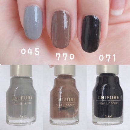 ネイル エナメル/ちふれ/マニキュアを使ったクチコミ(6枚目)