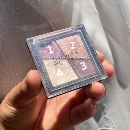 UR GLAM VELVET EYE COLOR PALETTE/U R GLAM/アイシャドウパレットを使ったクチコミ(3枚目)