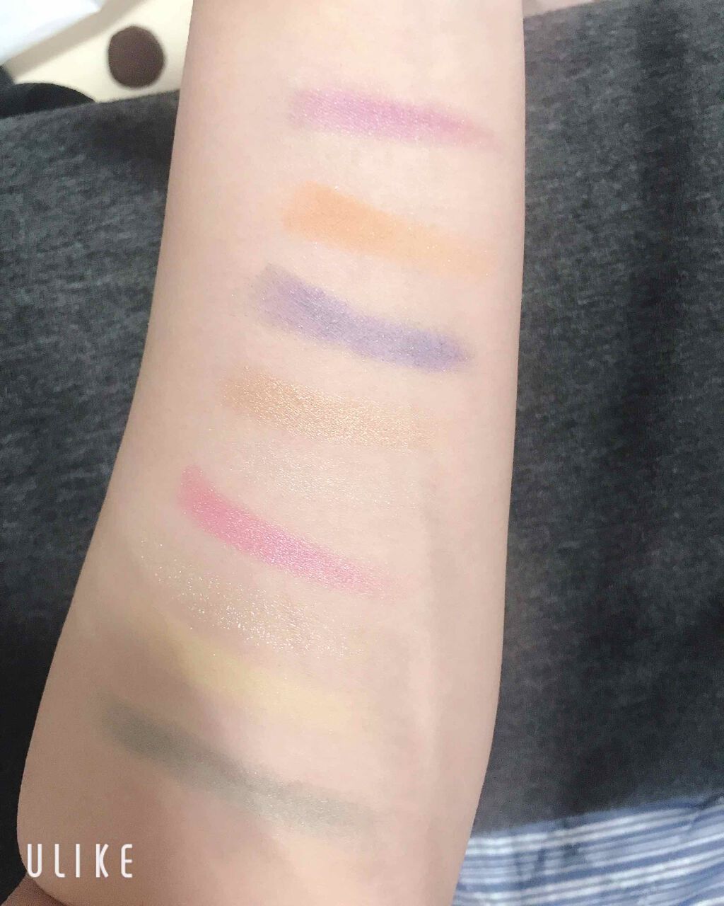 UR GLAM BLOOMING EYE COLOR PALETTE/U R GLAM/アイシャドウパレットを使ったクチコミ(2枚目)