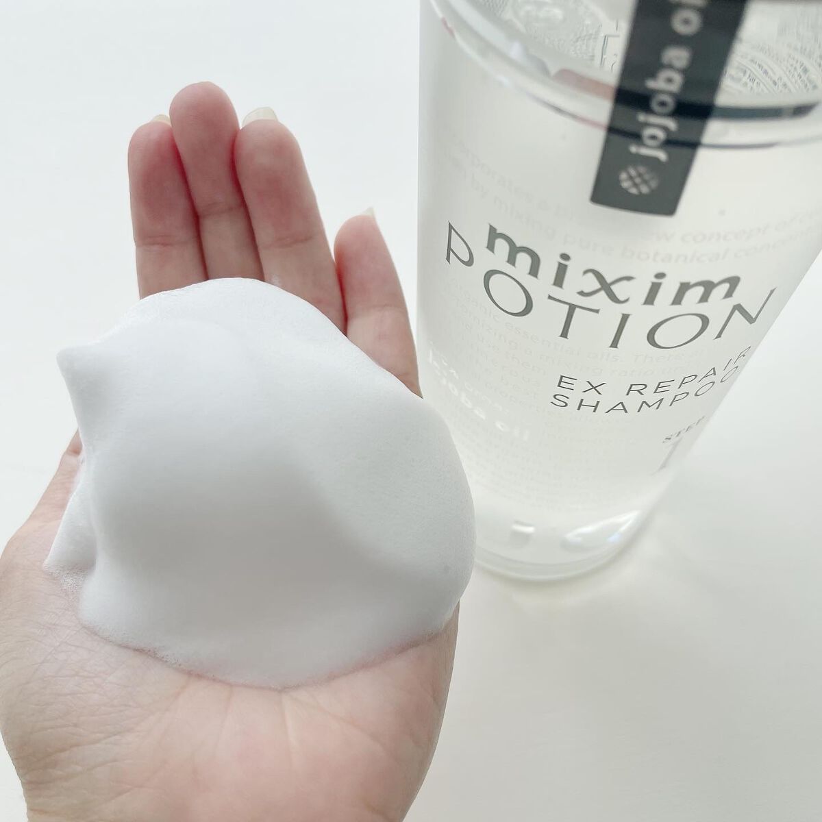 リペアシャンプー/ヘアトリートメント/mixim POTION/シャンプー・コンディショナーを使ったクチコミ(3枚目)