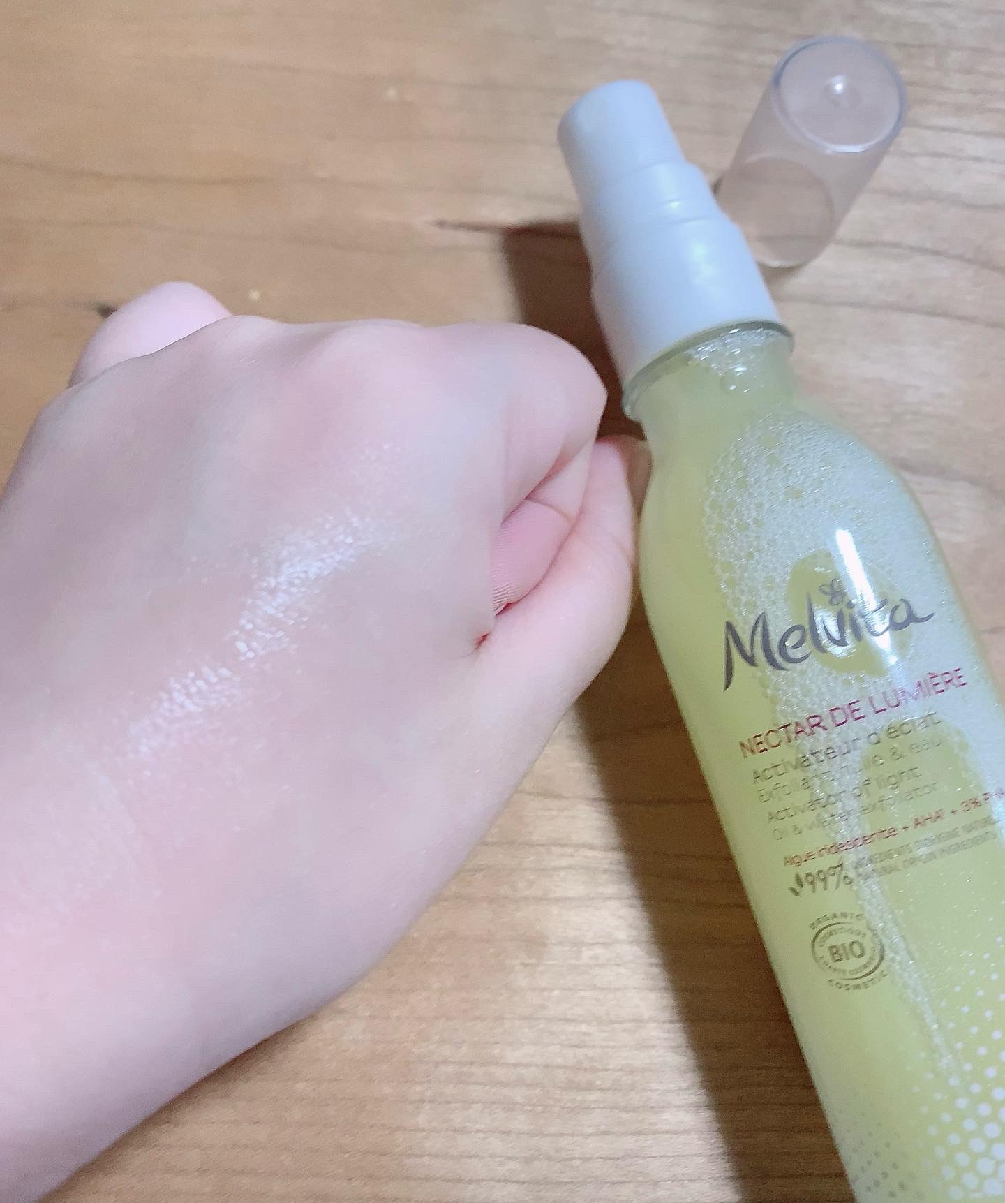 ネクターデルミエール アクティベーターオイルウォーター/Melvita/化粧水を使ったクチコミ（3枚目）