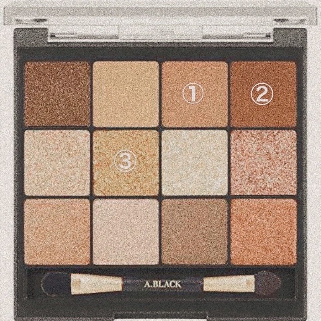 グラムチェンジマルチパレット/A.BLACK/マルチパレットを使ったクチコミ（2枚目）