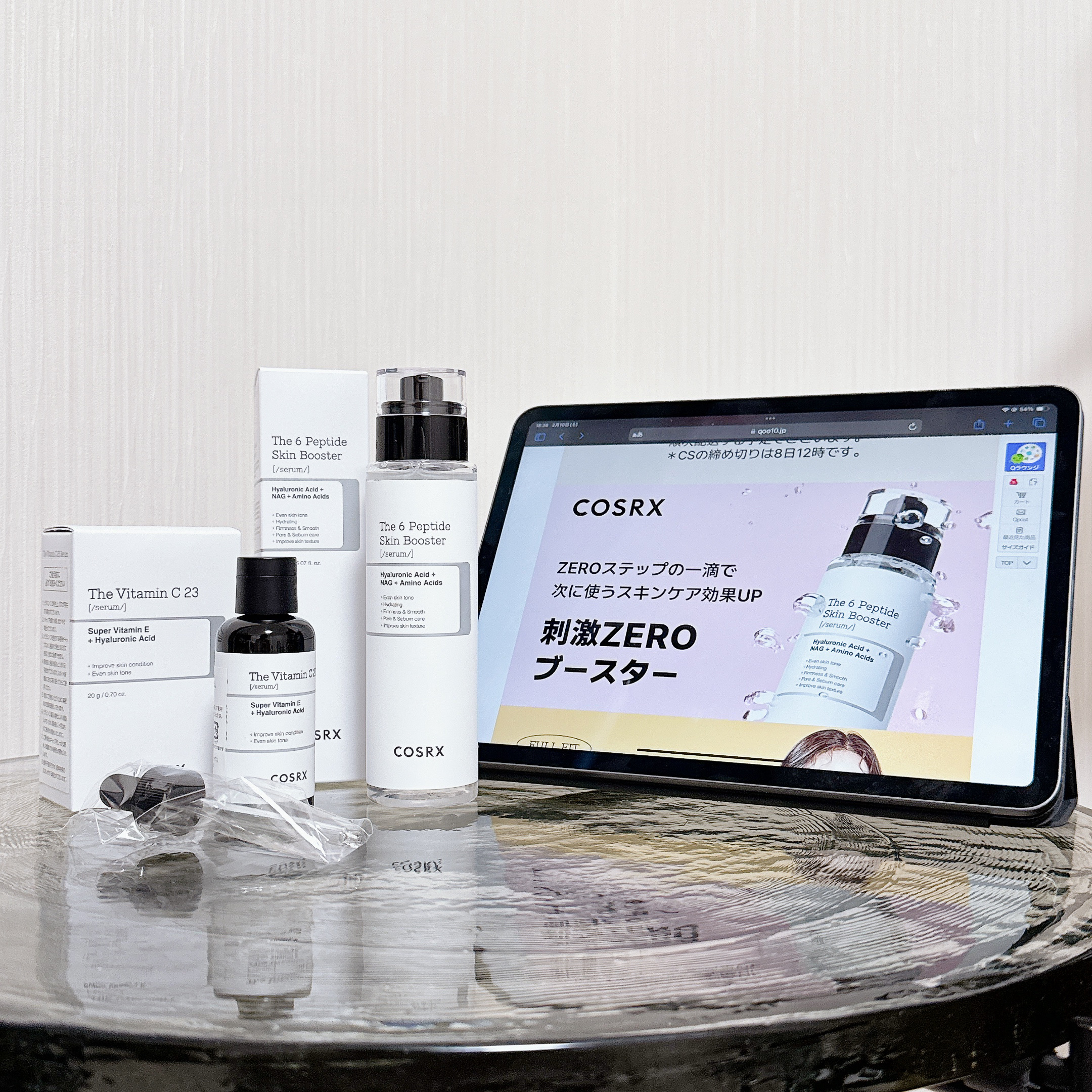 RXザ・6ペプチドスキンブースターセラム/COSRX/ブースター・導入液を使ったクチコミ（1枚目）