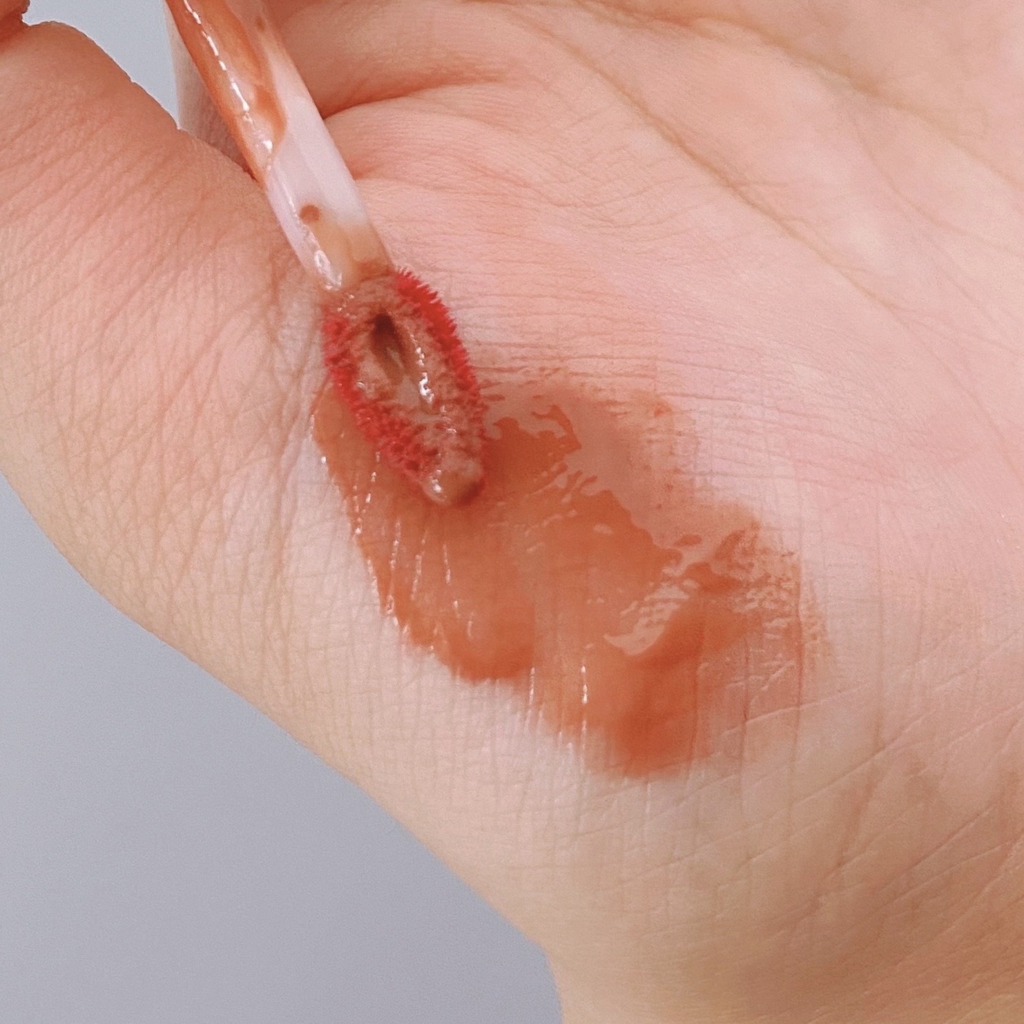 ウォータリーフィルムティント/Joocyee/リップグロスを使ったクチコミ（2枚目）