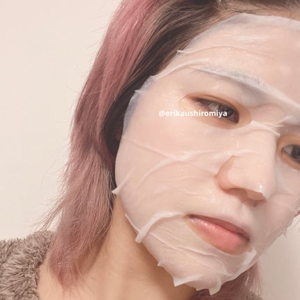 弱酸性PHシートマスク 復活草フィット/Abib /シートマスク・パックを使ったクチコミ(2枚目)