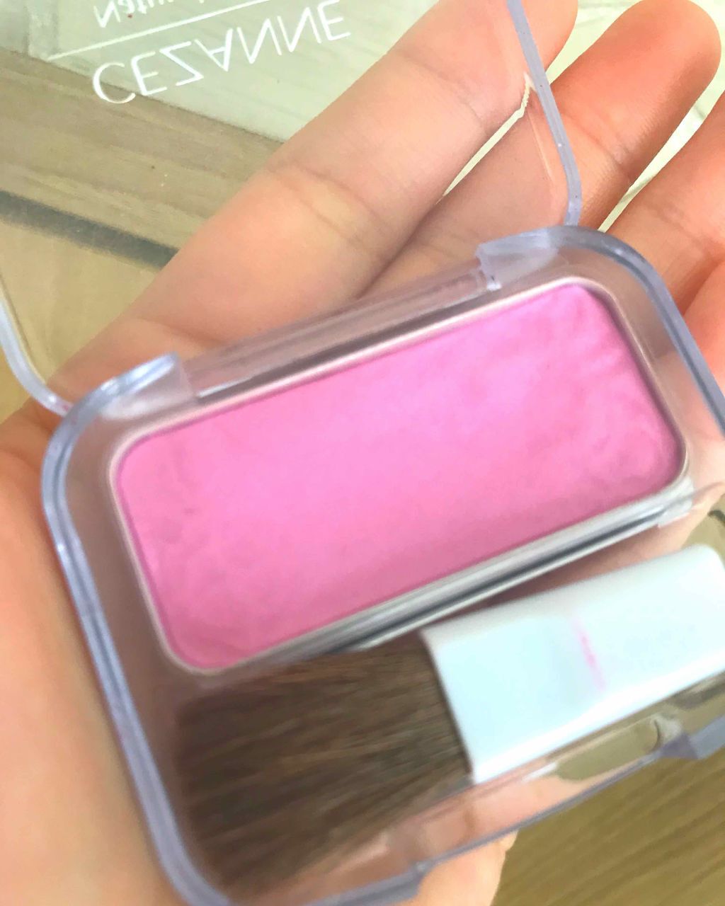 ナチュラル チークN/CEZANNE/パウダーチークを使ったクチコミ（2枚目）