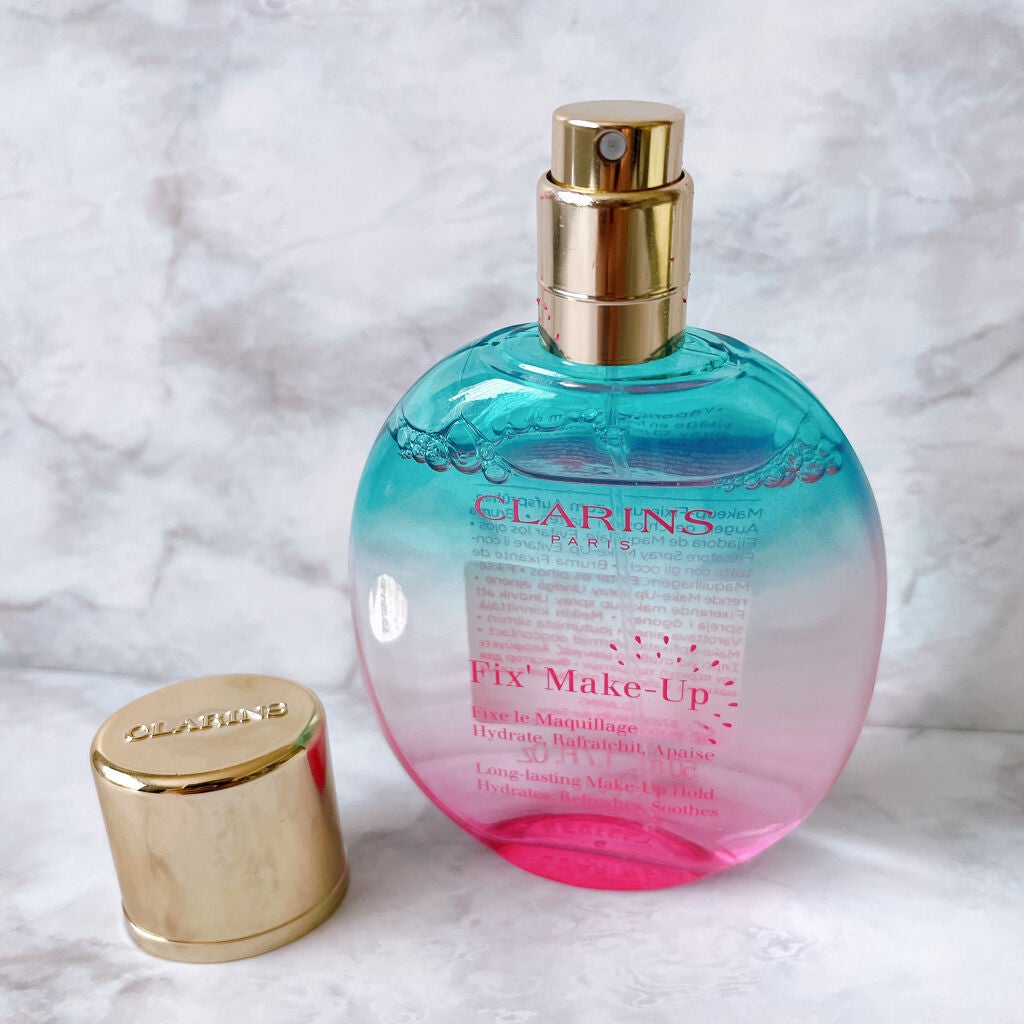 フィックス メイクアップ/CLARINS/ミスト状化粧水を使ったクチコミ(3枚目)