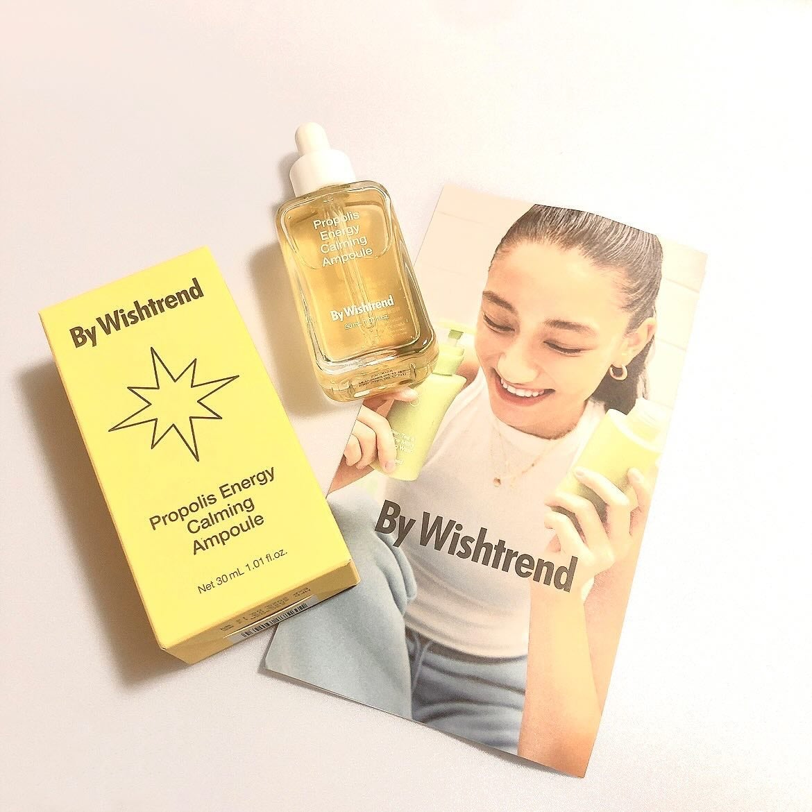 プロポリスエナジーカーミングアンプル/By Wishtrend/美容液を使ったクチコミ(1枚目)