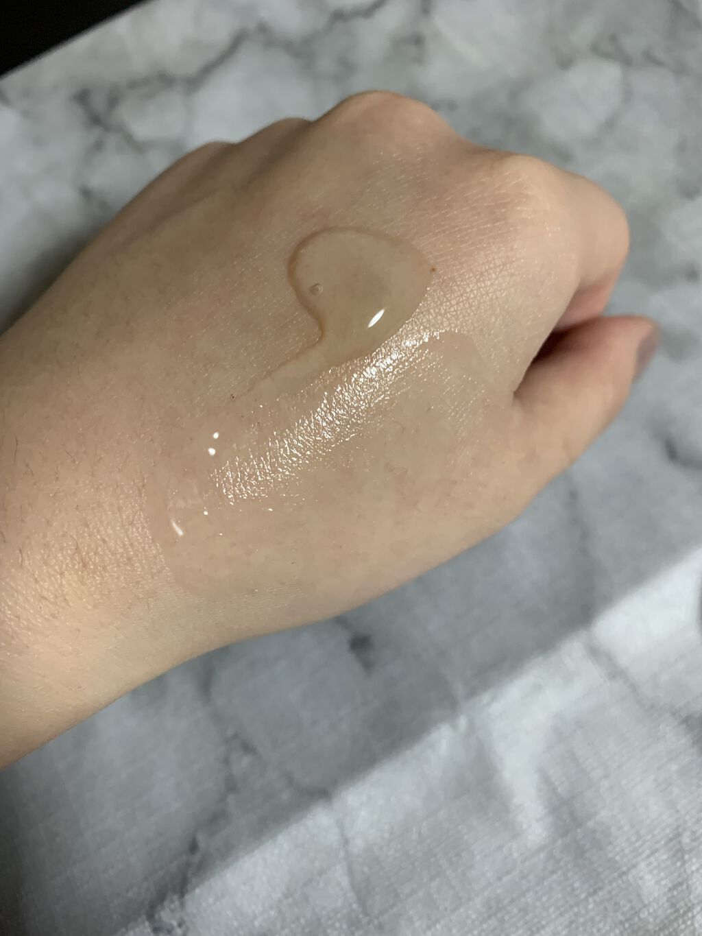 ナイトジェルパックD/DAISO/その他スキンケアを使ったクチコミ（3枚目）