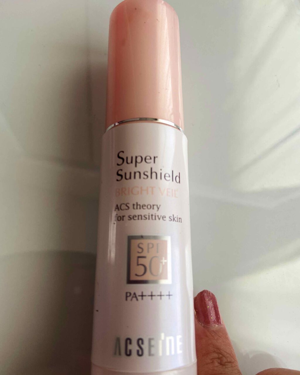 スーパーサンシールド ブライトヴェール/ACSEINE/化粧下地を使ったクチコミ(1枚目)