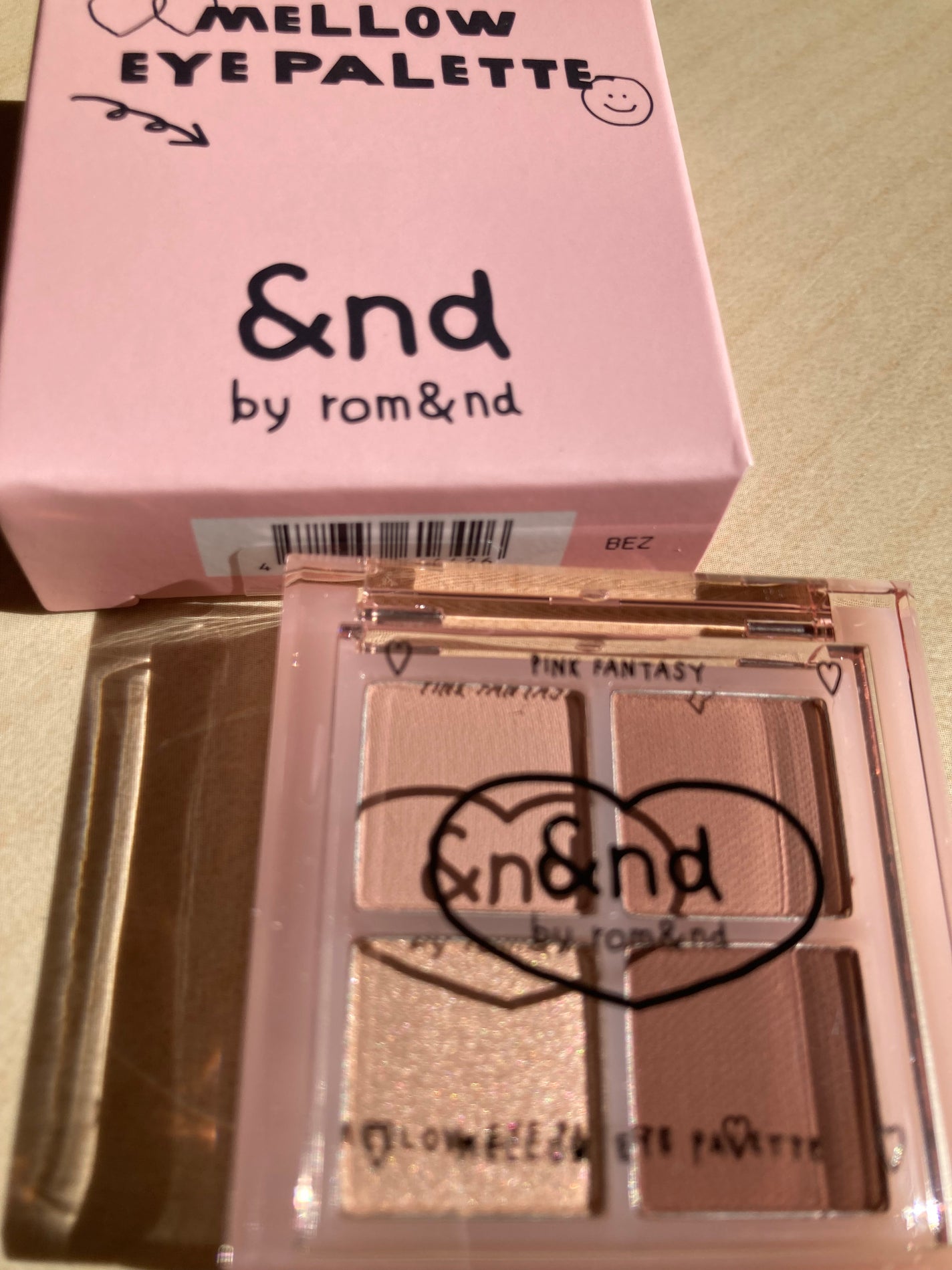アンドバイロムアンド メロウアイパレット/&nd by rom&nd/アイシャドウパレットを使ったクチコミ(1枚目)