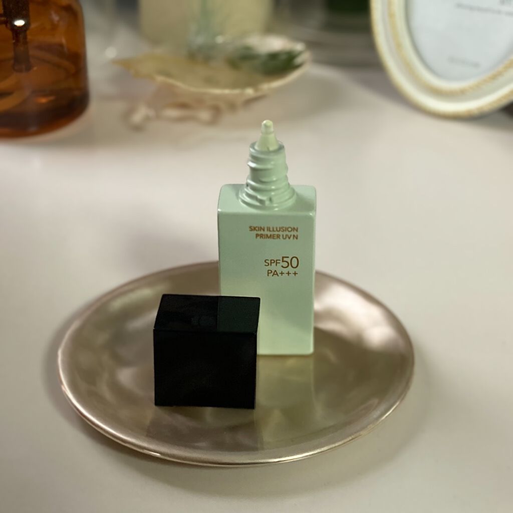 スキンイリュージョンプライマーＵＶｎ グリーン/コフレドール/化粧下地を使ったクチコミ（2枚目）