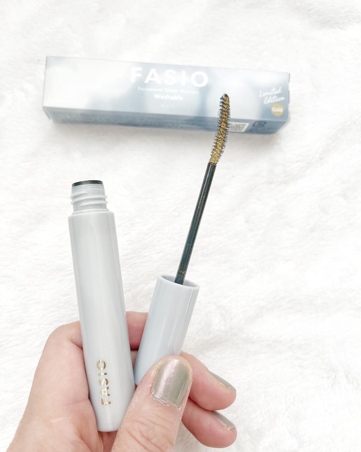 パーマネントグリッター マスカラ/FASIO/マスカラを使ったクチコミ(4枚目)