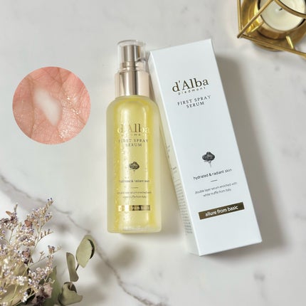 ダルバ ホワイトトリュフファーストスプレーセラム/ダルバ/ミスト状化粧水を使ったクチコミ(1枚目)