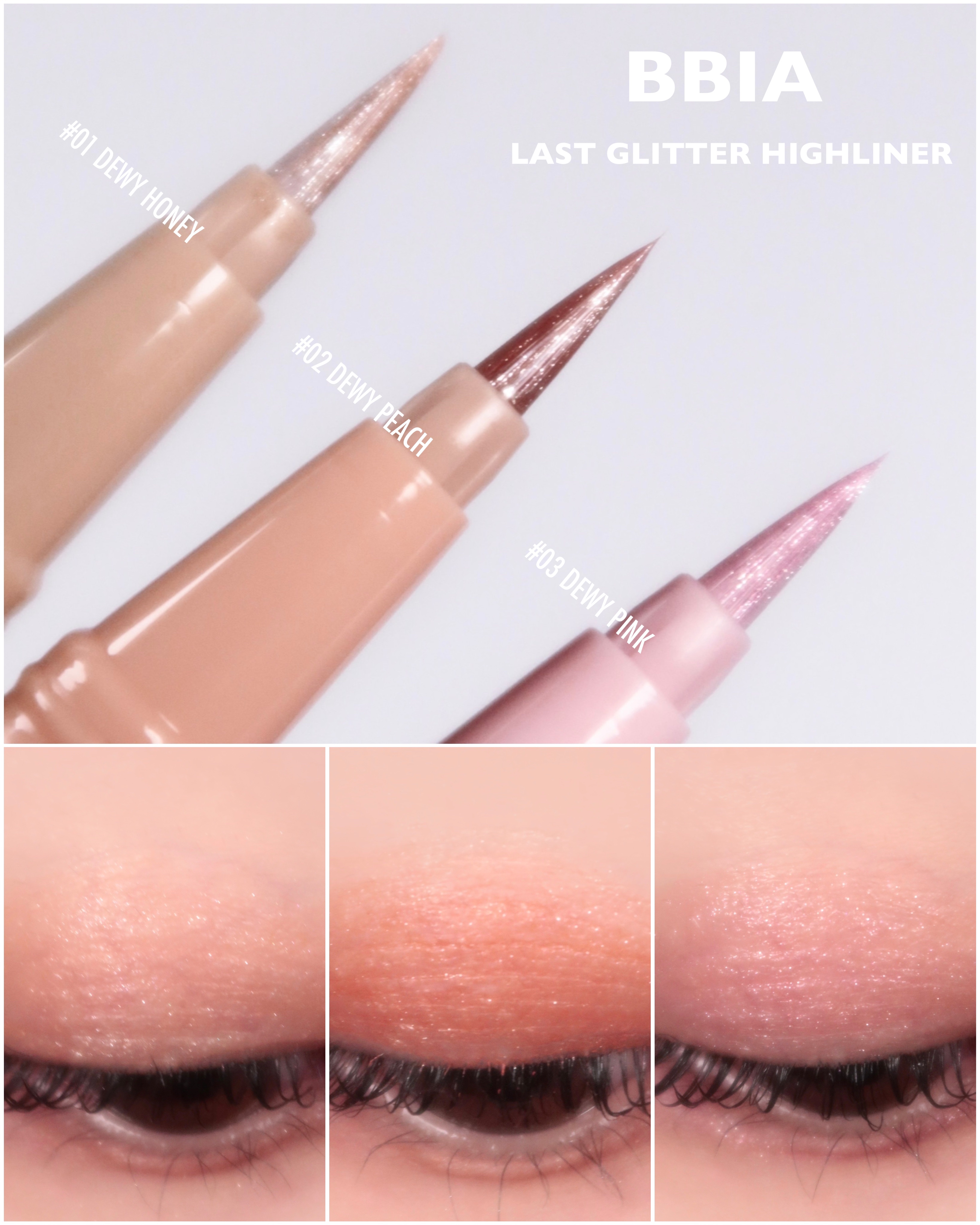 ラストグリッターハイライナー/BBIA/リキッドアイライナーを使ったクチコミ（1枚目）