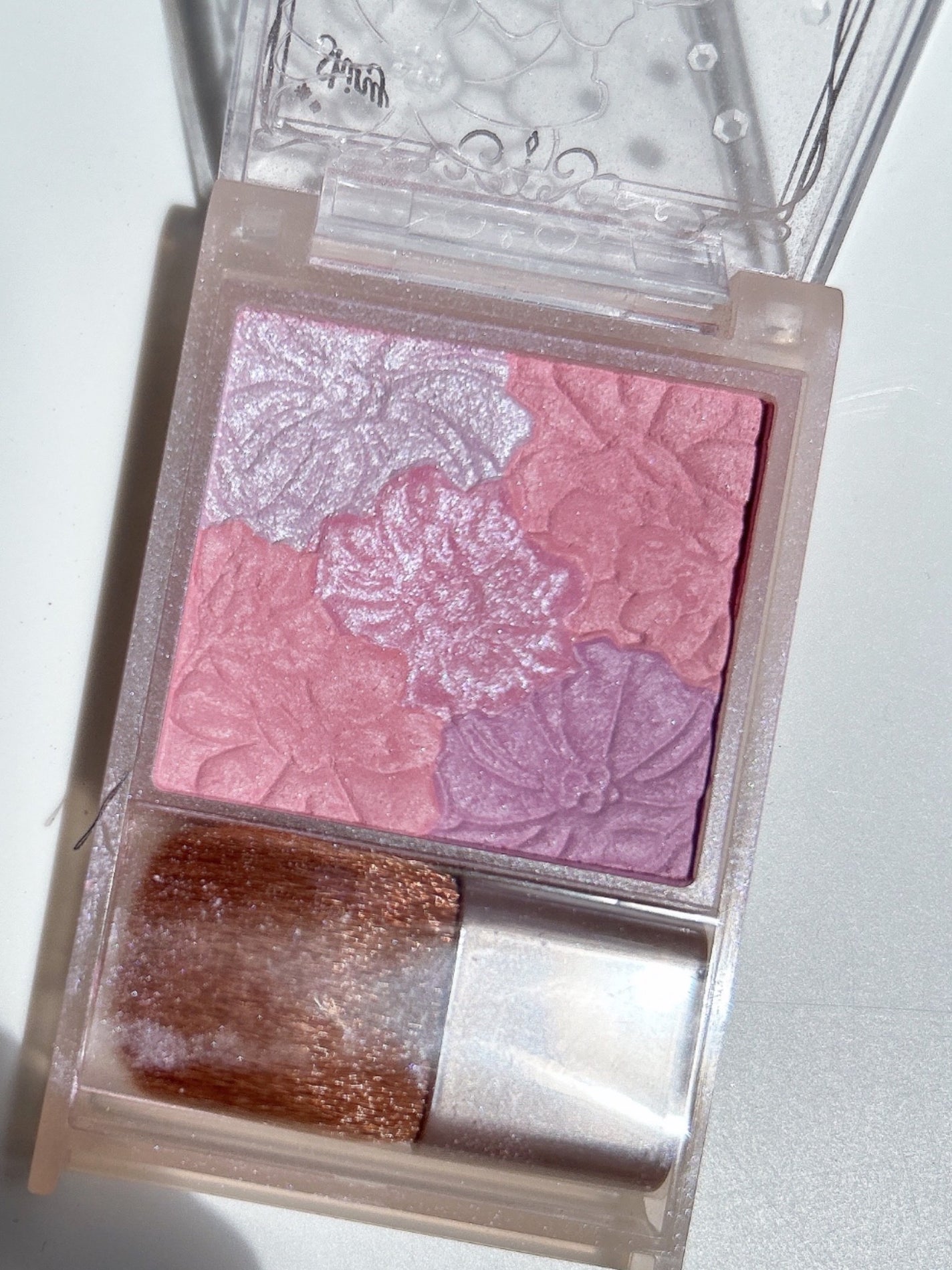 グロウフルールチークス(ブレンドタイプ)/キャンメイク/パウダーチークを使ったクチコミ(6枚目)