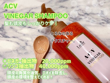 ACV VINEGAR HAIR CAP /La'dor/アウトバストリートメントを使ったクチコミ（2枚目）