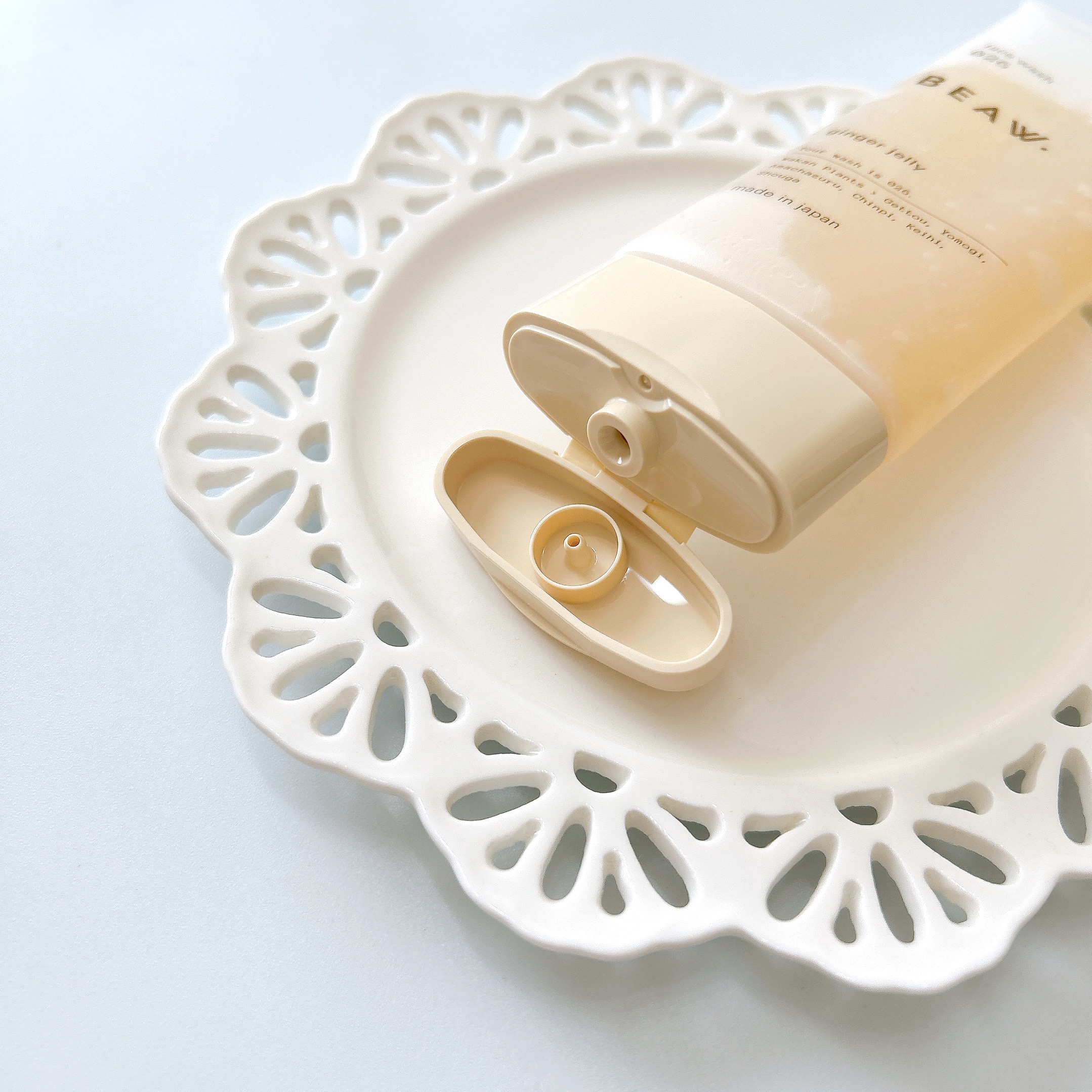 フェイスウォッシュ026 ジンジャージェリー/BEAW./洗顔フォームを使ったクチコミ（2枚目）