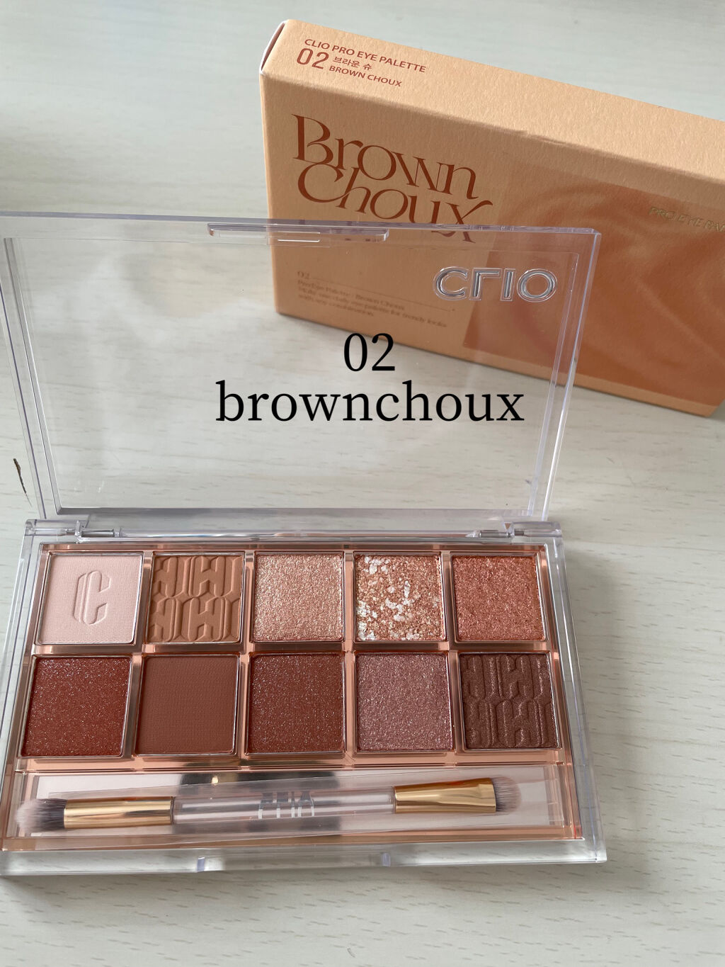 プロ アイ パレット/CLIO/アイシャドウパレットを使ったクチコミ（2枚目）
