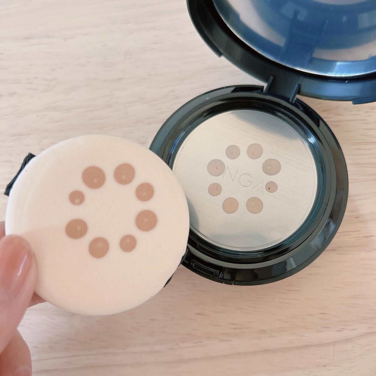 タトゥークッションファンデーション/INGA/クッションファンデーションを使ったクチコミ（3枚目）