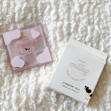 プレイカラーアイズ ≪ミルキーコレクション≫/ETUDE/アイシャドウパレットを使ったクチコミ(1枚目)