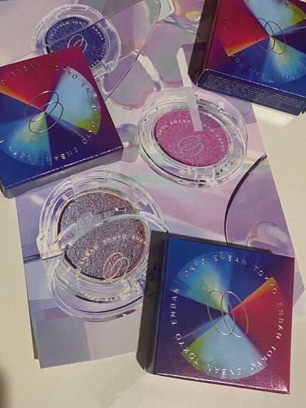 マルチグリッターカラー/ENBAN TOKYO/単色アイシャドウを使ったクチコミ(4枚目)