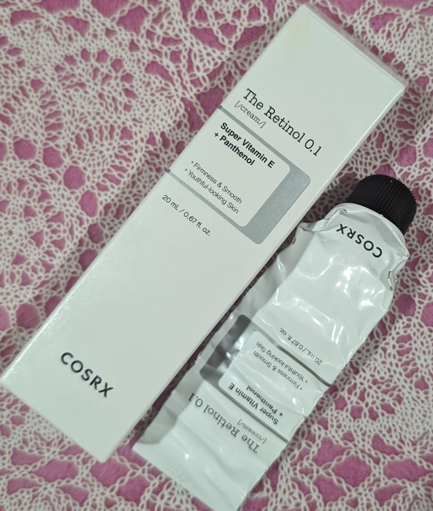 RXザ・レチノール0.1クリーム/COSRX/フェイスクリームを使ったクチコミ(1枚目)
