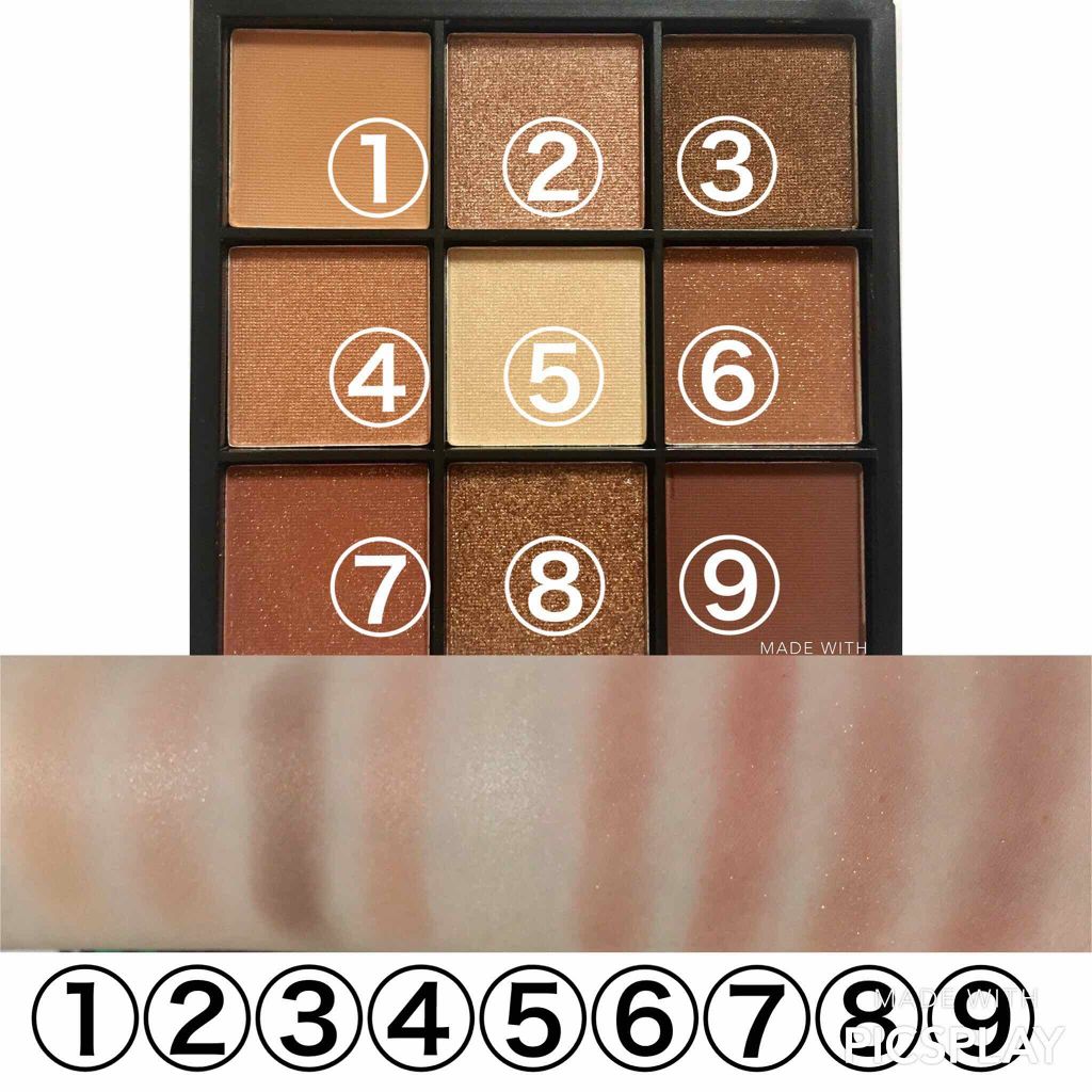 UR GLAM　BLOOMING EYE COLOR PALETTE/U R GLAM/アイシャドウパレットを使ったクチコミ（1枚目）