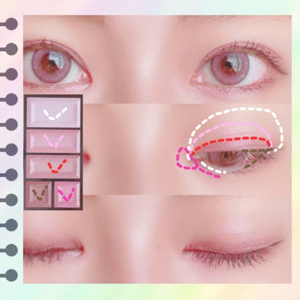 ショコラスウィート アイズ/リンメル ロンドン/アイシャドウパレットを使ったクチコミ(2枚目)