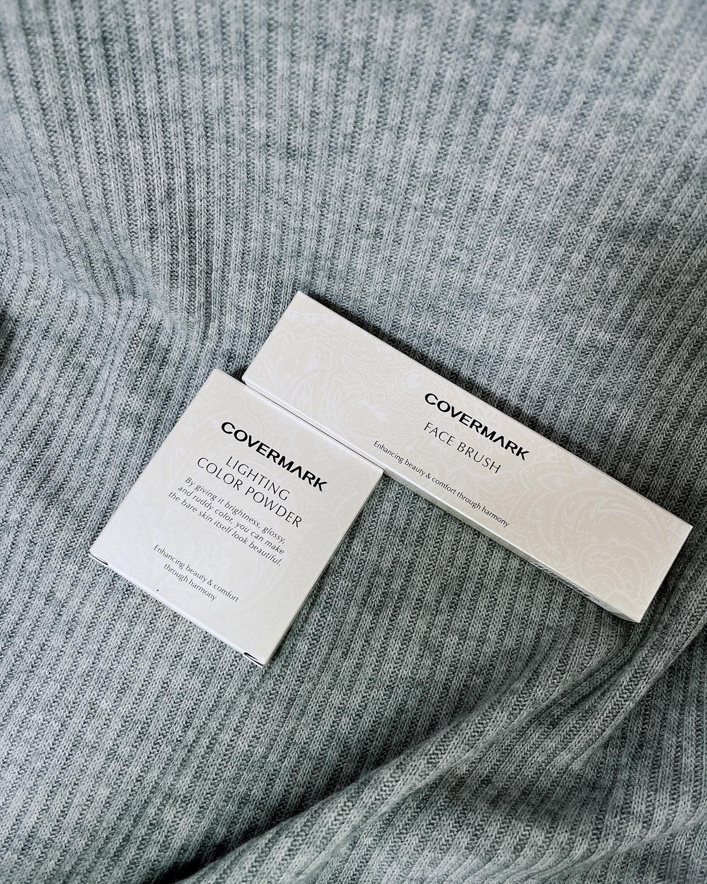 カバーマーク　ライティング カラー パウダー 02 コーラル/COVERMARK/パウダーチークを使ったクチコミ（2枚目）