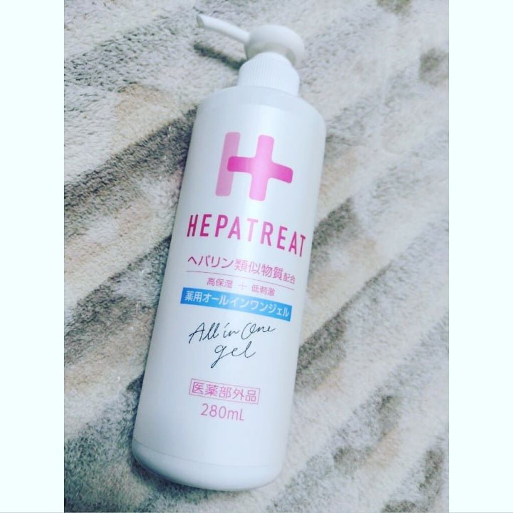 ヘパトリート 薬用オールインワンジェル /ゼトックスタイル/オールインワン化粧品を使ったクチコミ(1枚目)