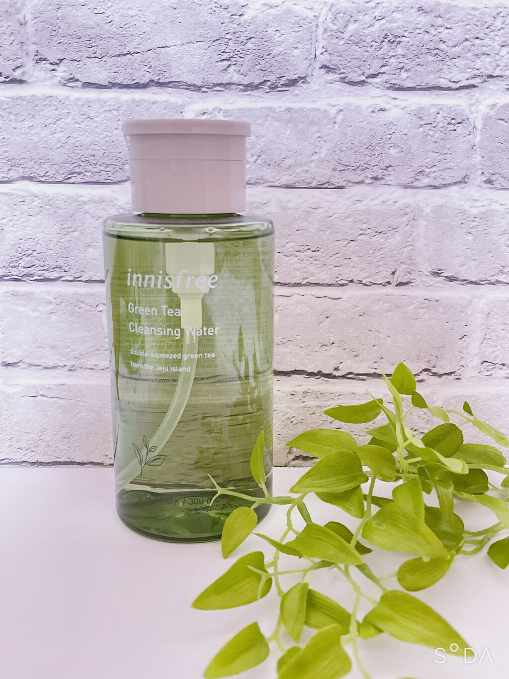 グリーンティー クレンジングウォーター/innisfree/クレンジングウォーターを使ったクチコミ（1枚目）