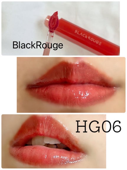 しほたろ on LIPS 「BlackRougeさんのハーフアンドハーフウォーターグロウテ..」(4枚目)