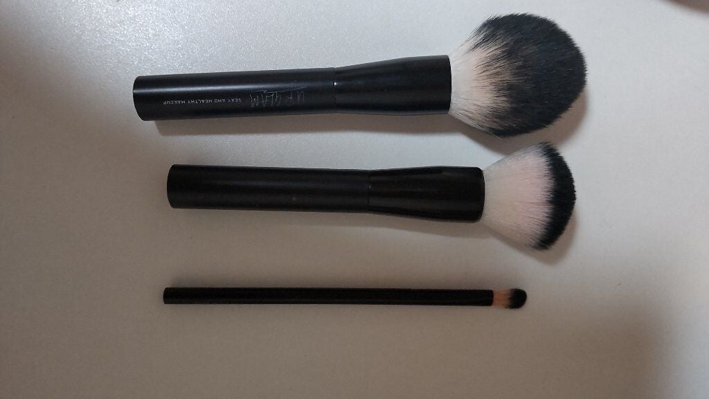 UR GLAM FACE BRUSH/U R GLAM/メイクブラシを使ったクチコミ(1枚目)