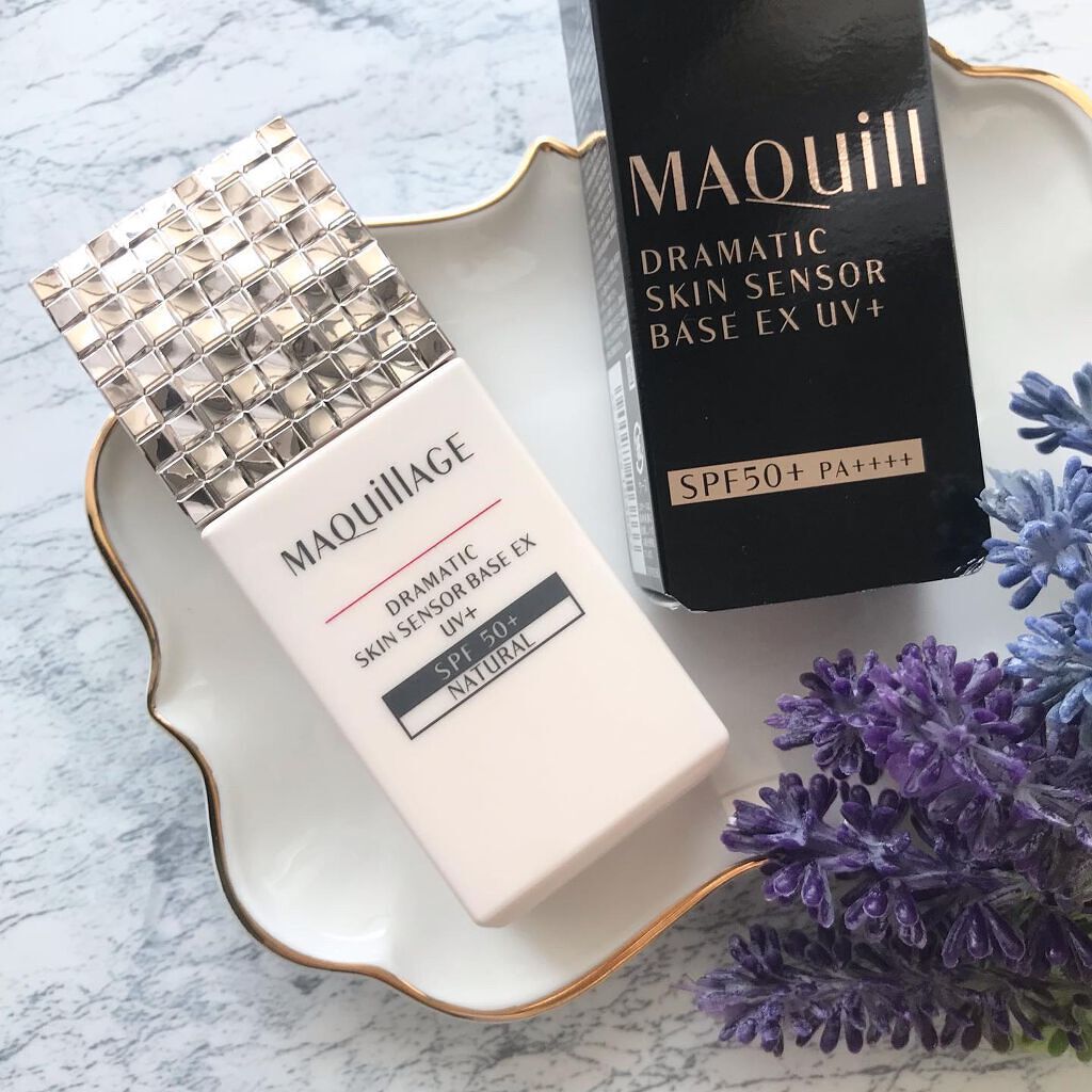 ドラマティックスキンセンサーベース EX UV+/マキアージュ/化粧下地を使ったクチコミ（2枚目）