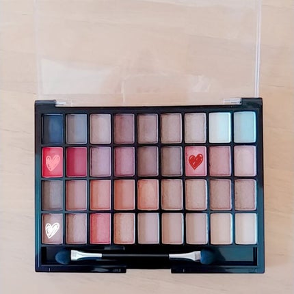 36カラーアイシャドウパレット/ドン・キホーテ/アイシャドウパレットを使ったクチコミ(7枚目)