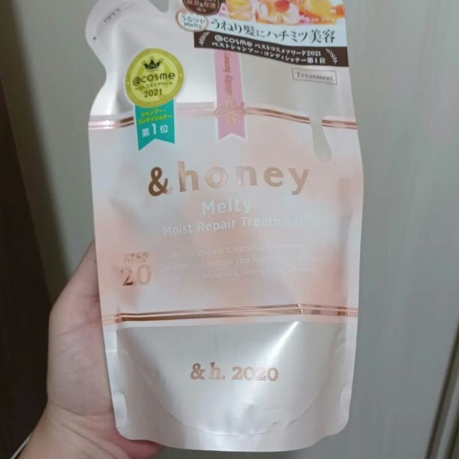 &honey Melty モイストリペア シャンプー1.0/モイストリペア ヘアトリートメント2.0/&honey/市販シャンプーを使ったクチコミ(1枚目)