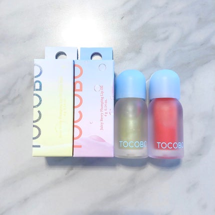 ジューシーベリープランピングリップオイル/TOCOBO/リップグロスを使ったクチコミ(1枚目)