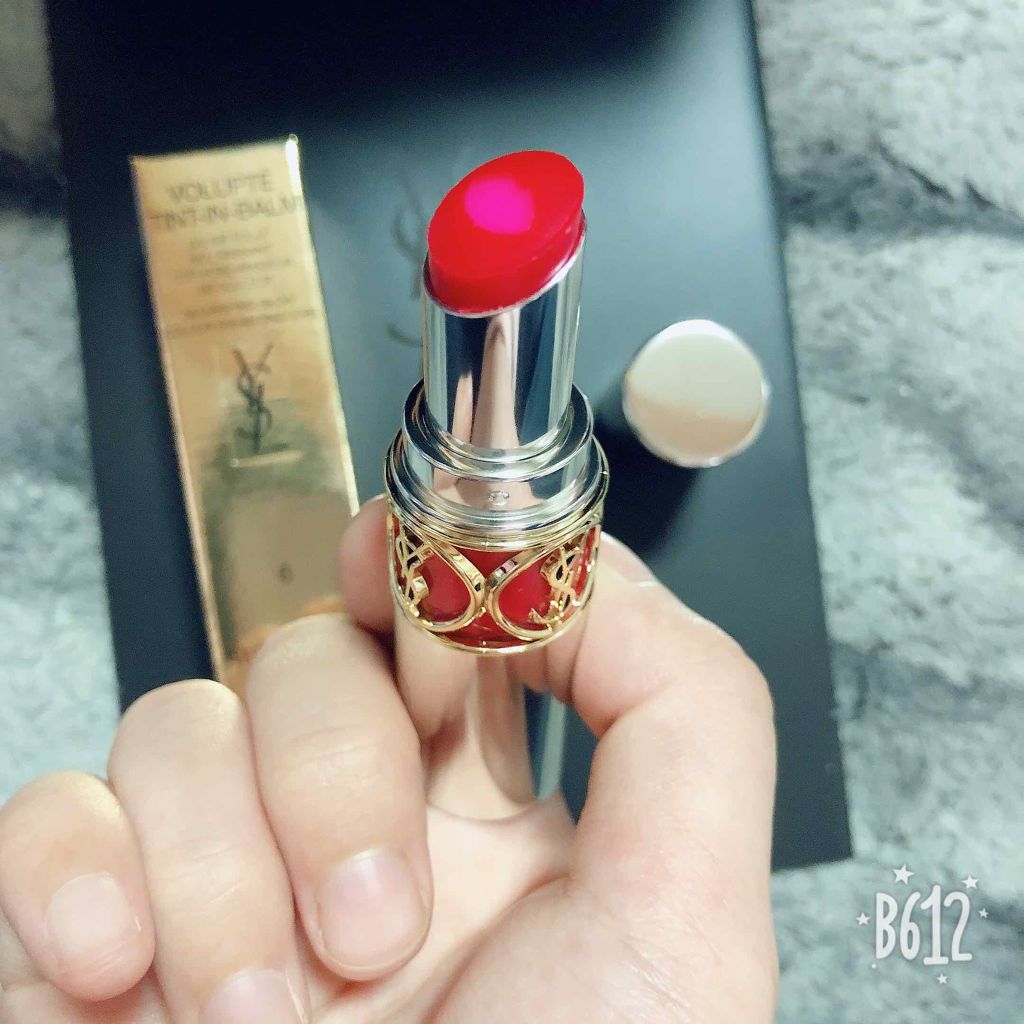 ヴォリュプテ ティントインバーム/YVES SAINT LAURENT BEAUTE/口紅を使ったクチコミ(1枚目)
