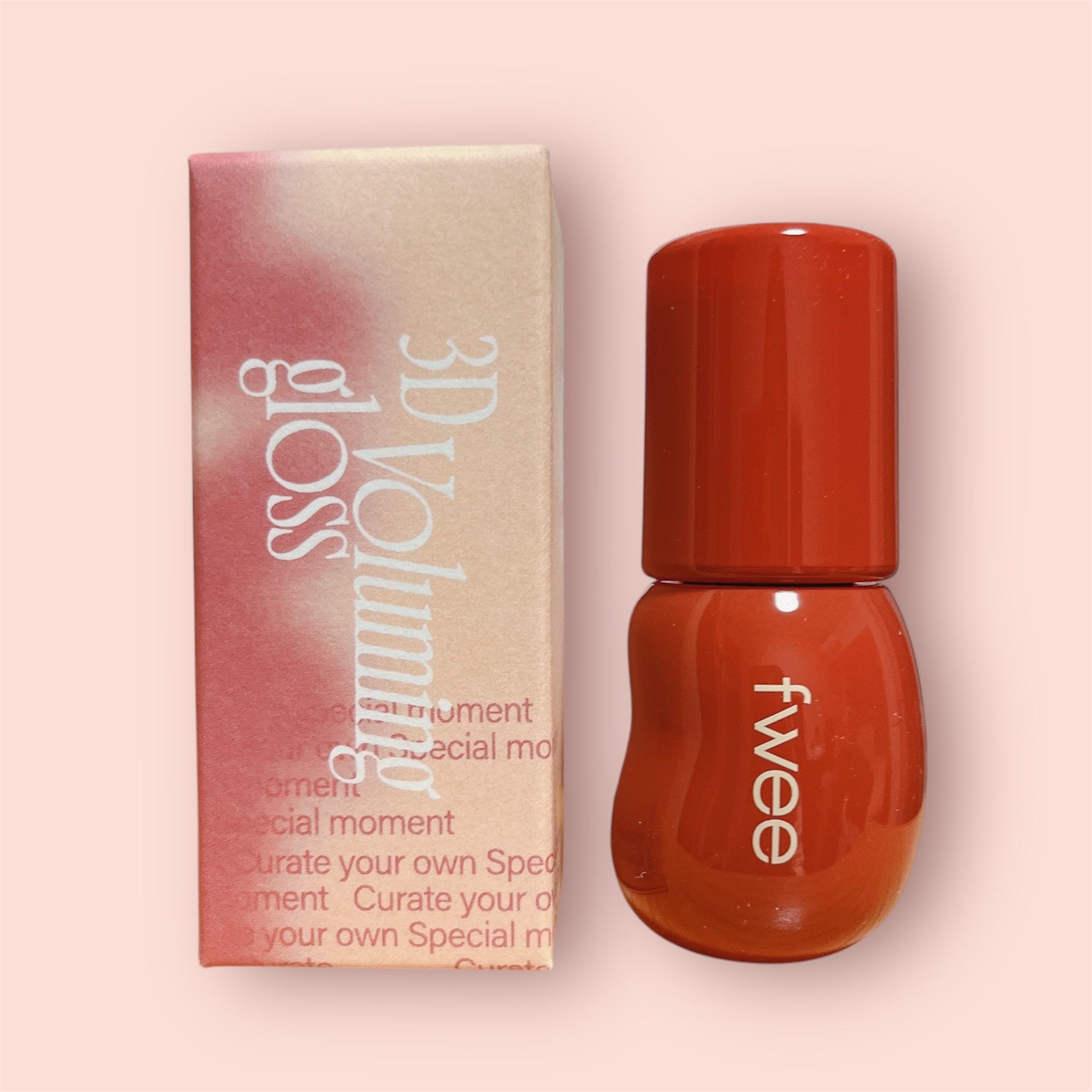 フィー 3Dボリューミンググロス/fwee/リップグロスを使ったクチコミ（3枚目）