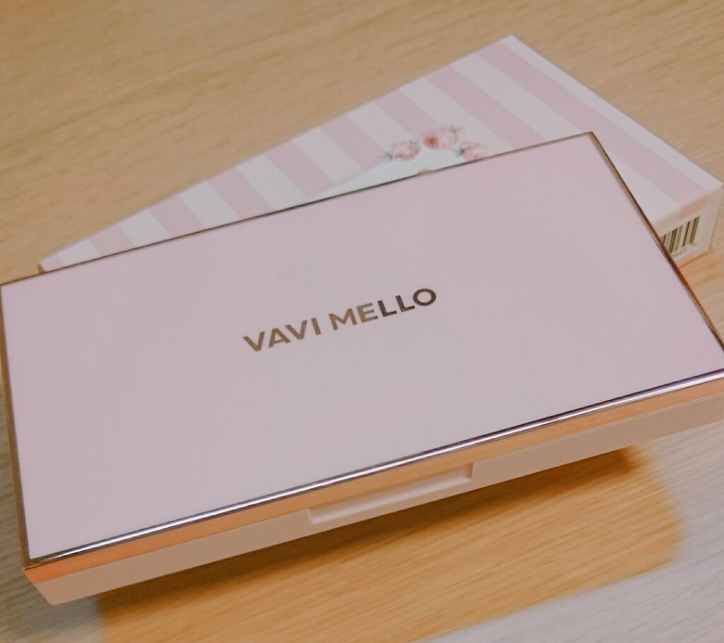 バレンタインボックス3ローズモーメント/VAVI MELLO/アイシャドウパレットを使ったクチコミ(1枚目)