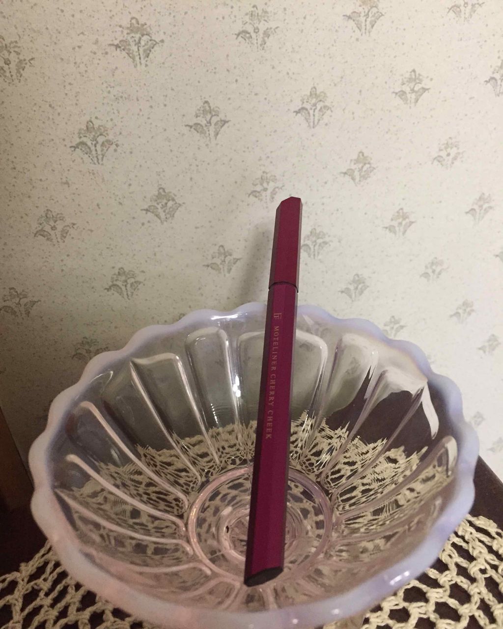 モテライナー リキッド チェリーチーク/UZU BY FLOWFUSHI/リキッドアイライナーを使ったクチコミ（2枚目）