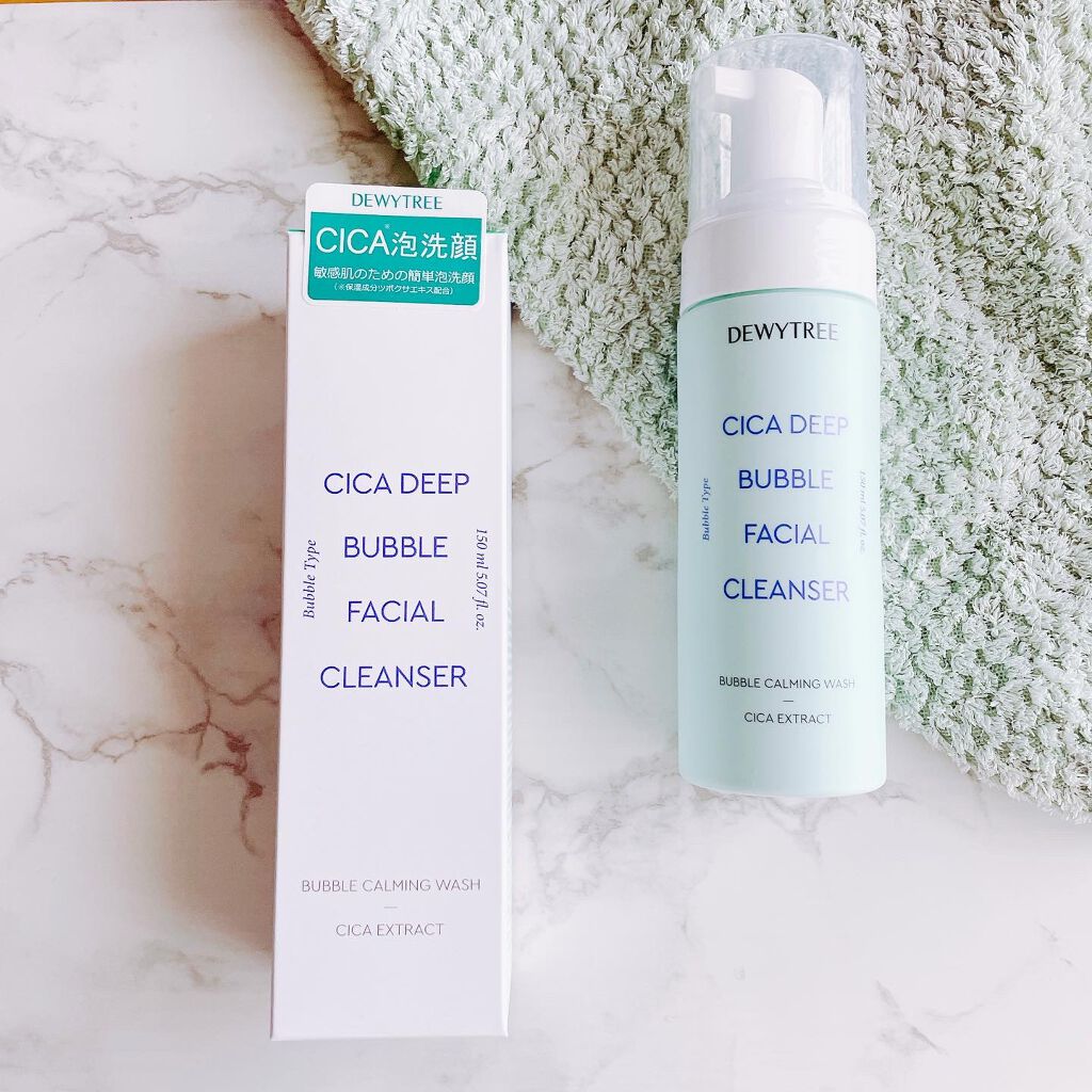 CICAバブルフェイシャルクレンザー /DEWYTREE/洗顔フォームを使ったクチコミ(5枚目)
