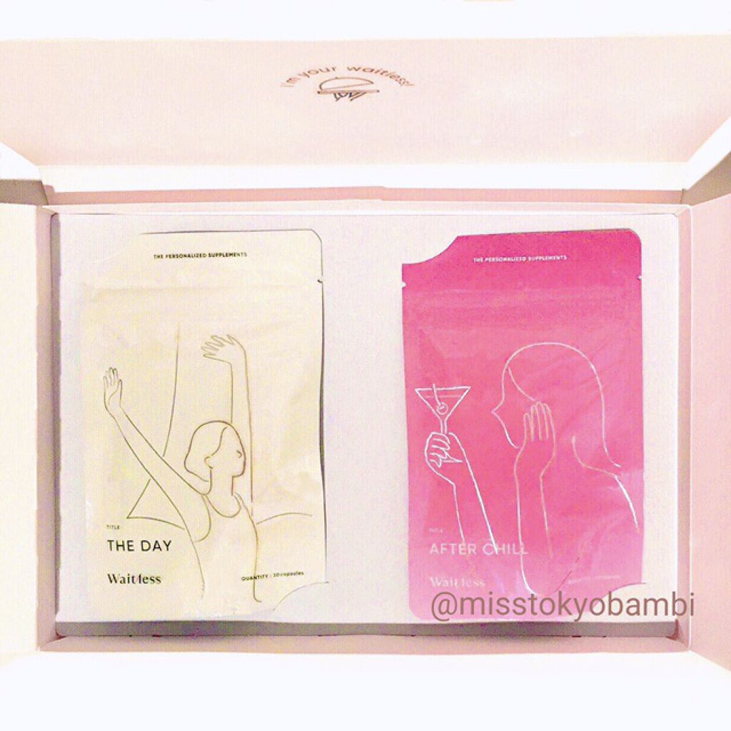 Waitlessパーソナライズサプリ/Sparty/ボディサプリメントを使ったクチコミ（2枚目）